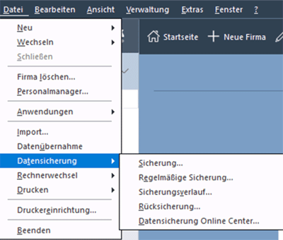 lexware-datensicherung